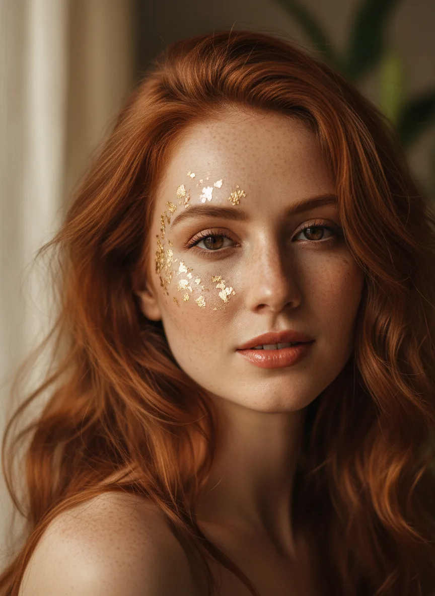 Freckles and gold