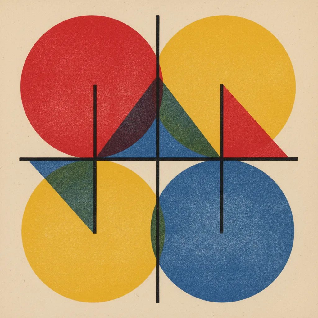 Bauhaus shapes