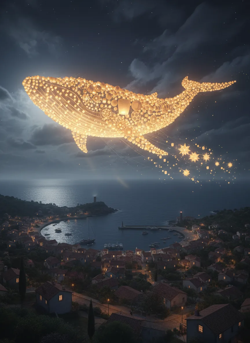 Lantern whale