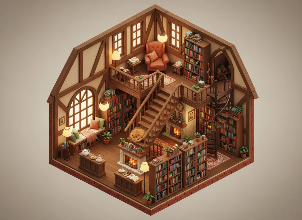 Tiny bookshop