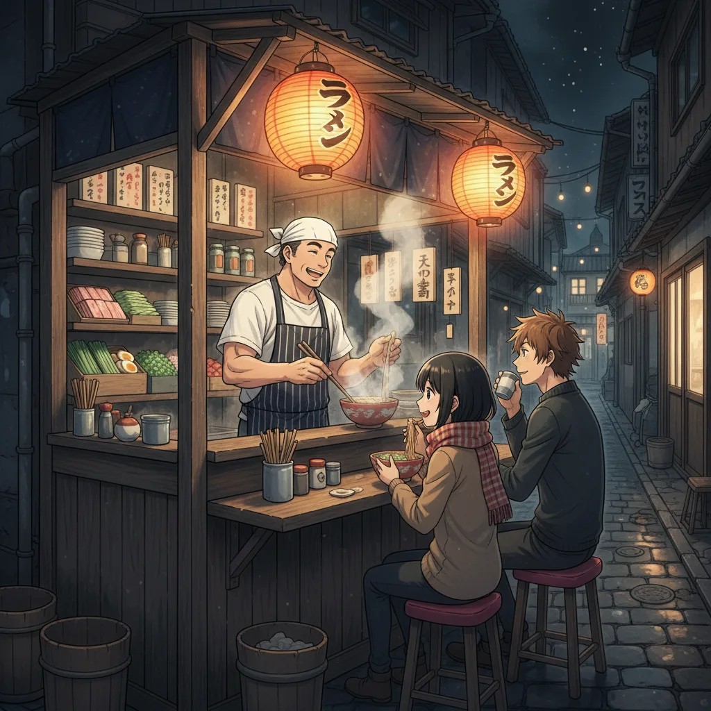 Ramen shop anime
